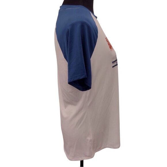 SILVER BAIT Short Sleeve Shirt Womens Size M UPF 50+ Wicking Activewear Stretch - Picture 7 of 13